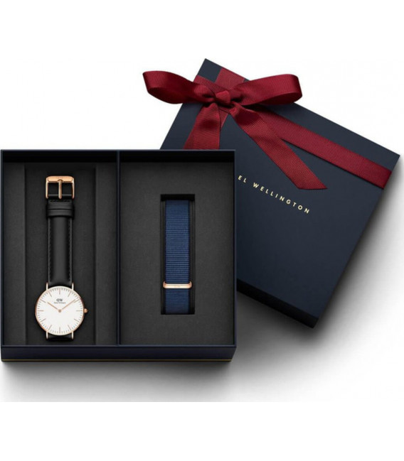 Daniel Wellington Classic Sheffield 36mm + Bayswater ремешок