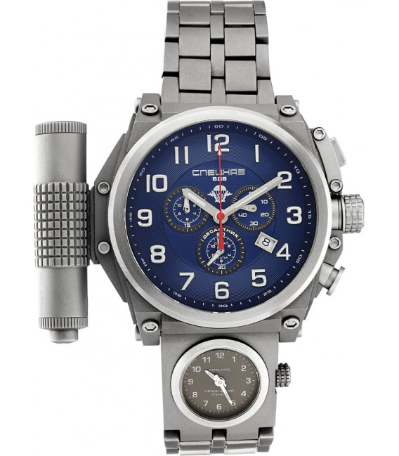 Часы наручные "Спецназ" кварцевый хронограф "ДЕСАНТНИК" 