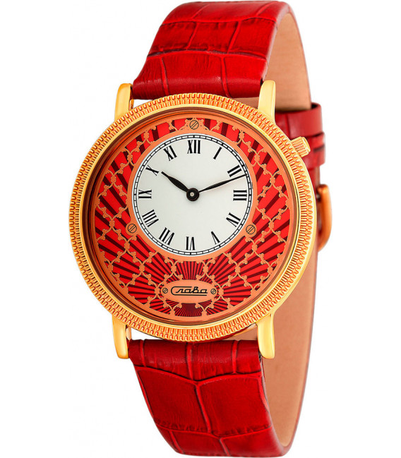 Часы наручные "Слава" кварцевые 