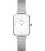 Daniel Wellington Quadro Lumine Pressed Piano (white) Sterling