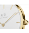 Daniel Wellington Petite St Mawes (white) 28 mm Evergold